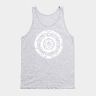 HYLIAN COURT - SAGE SEAL WHITE Tank Top